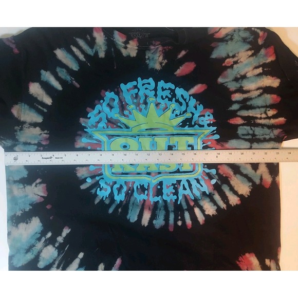 Outkast Long Sleeve Tshirt Xxl Tie‎ Die So Fresh So Clean Unisex Black - Picture 4 of 5